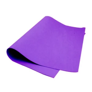 FOAMY LAMINA 95X70CMS PA MORADO ATADO DE 5 PZAS.