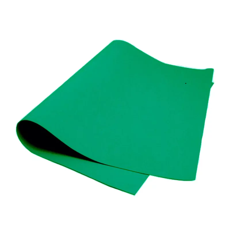 FOAMY LAMINA 95X70CMS NG VERDE BOSQUE ATADO DE 5 PZAS.