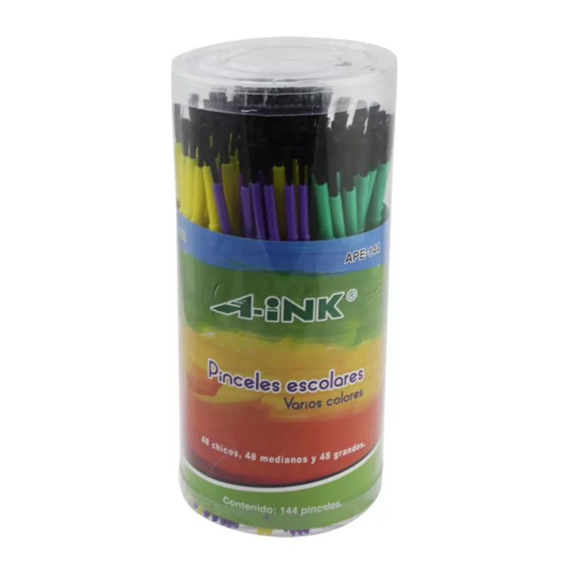 PINCEL ESCOLAR C/144 CH MED GDE APE144
