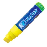 MARCADOR PARA VIDRIO INK AMARILLO ATADO DE 2 PZAS.