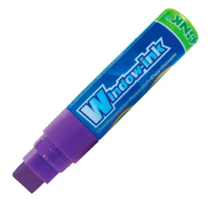 MARCADOR PARA VIDRIO INK MORADO ATADO DE 2 PZAS.