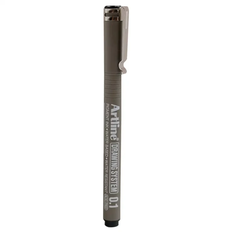 ESTILOGRAFO DESECHABLE 0.1MM EK231 NEGRO ATADO DE 3 PZAS.