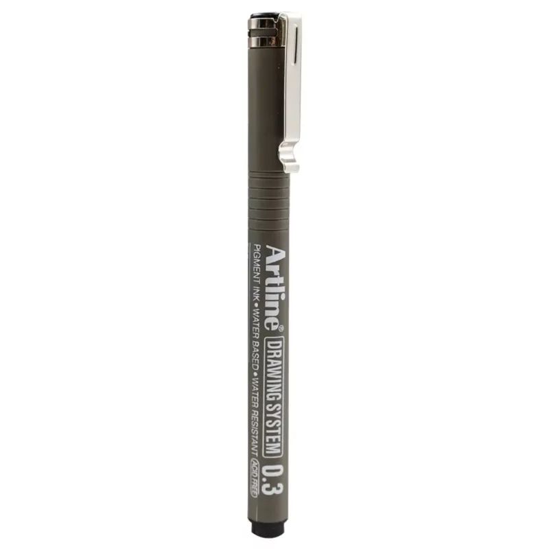 ESTILOGRAFO DESECHABLE 0.3MM EK233 NEGRO ATADO DE 3 PZAS.