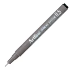 ESTILOGRAFO DESECHABLE 0.5MM EK235 NEGRO ATADO DE 3 PZAS.