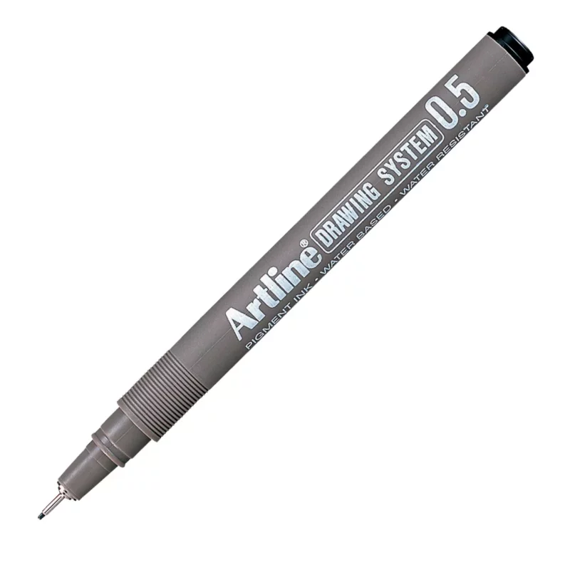 ESTILOGRAFO DESECHABLE 0.5MM EK235 NEGRO ATADO DE 3 PZAS.