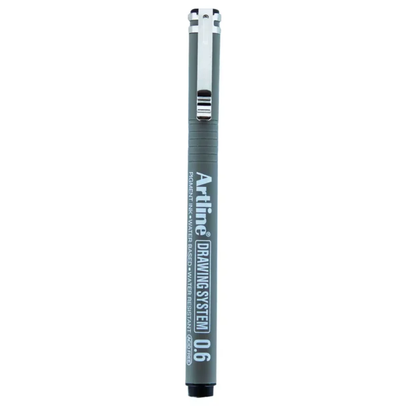 ESTILOGRAFO DESECHABLE 0.6MM EK236 NEGRO ATADO DE 3 PZAS.