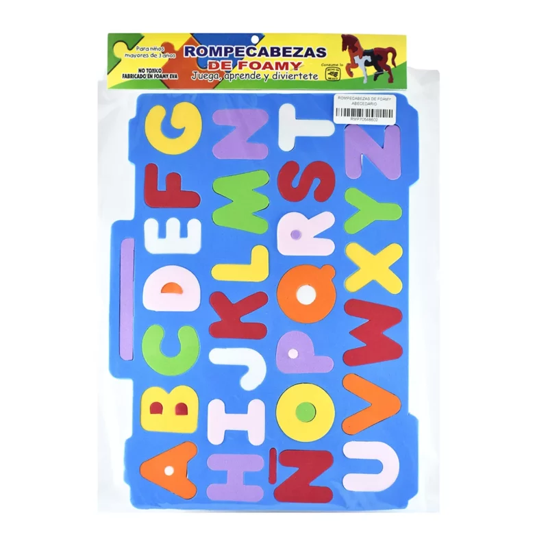 ROMPECABEZAS DE FOAMY ABECEDARIO