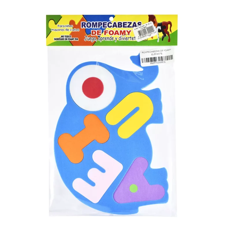 ROMPECABEZAS DE FOAMY ELEFANTE