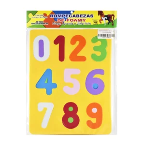 ROMPECABEZAS DE FOAMY LOS NUMEROS