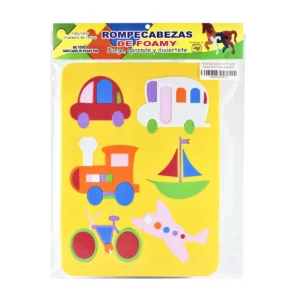 ROMPECABEZAS DE FOAMY MEDIOS DE TRANSPORTES