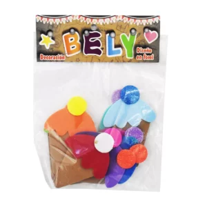FIGURA DE FOAMY BELY HELADOS CHICOS C/10