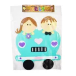 FIGURA DE FOAMY BELY CARRO DE NOVIOS