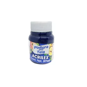 PINTURA ACRILICA MATE 37ML 535 AZUL MAR ATADO DE 6 PZAS.