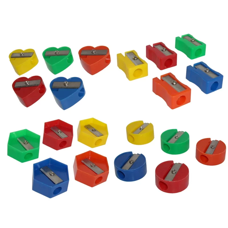 SACAPUNTAS PLASTICO KAISER C/25 SURTIDO