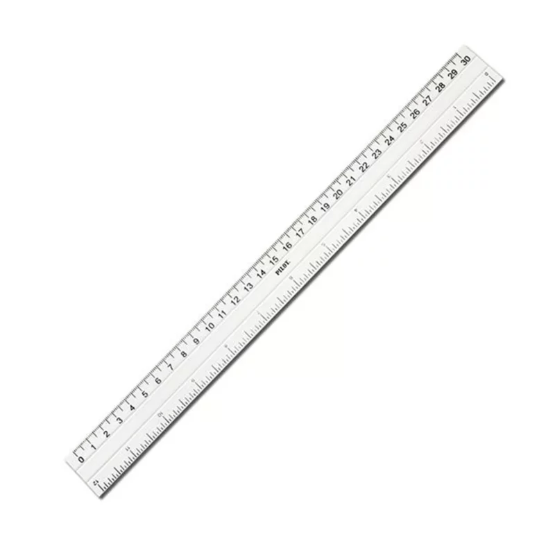 REGLA METALICA 30CMS RAS30 ATADO DE 5 PZAS.