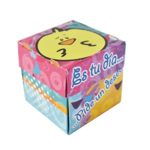 CHOCOLATE CAJA MENSAJE ATADO DE 2 PZAS.