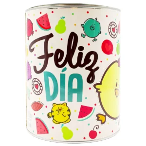 LATA PARA REGALO GRANDE ATADO DE 2 PZAS.