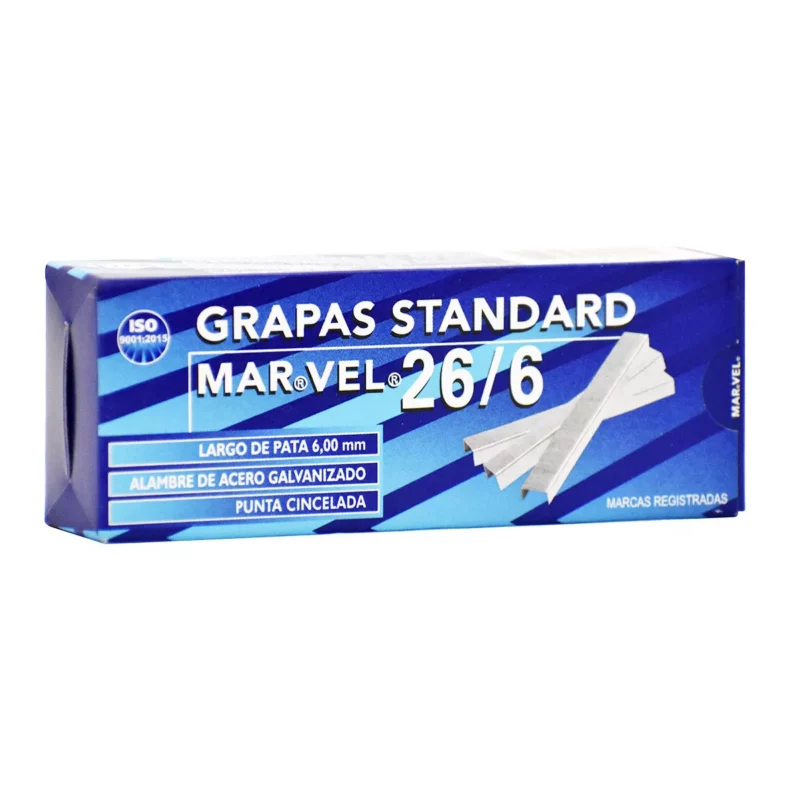 GRAPA FIFA MARVEL C/5000 26/6C P0041 ATADO DE 2 PZAS.