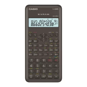 CALCULADORA CASIO CIENTIFICA FX82MS2SMH ATADO DE 2 PZAS.