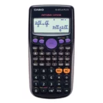 CALCULADORA CASIO CIENTIFICA FX82LAPLUS2 NEGRO ATADO DE 2 PZAS.