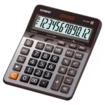 CALCULADORA CASIO 12DIG GX-120B-W-DC ATADO DE 2 PZAS.
