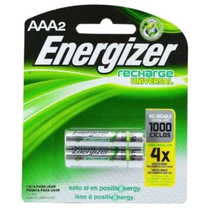 PILA ENERGIZER RECARGABLE AAA C/2