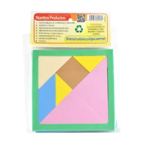 TANGRAM DE FOAMY CHICO SUN RISE ATADO DE 5 PZAS.