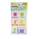 LOTERIA FIGURAS GEOMETRICAS ATADO DE 2 PZAS.