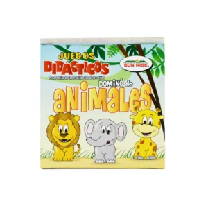 DOMINO DE ANIMALES ATADO DE 2 PZAS.