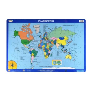 ROMPECABEZAS PLANISFERIO ATADO DE 2 PZAS.