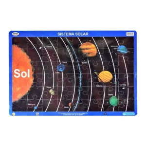 ROMPECABEZAS SISTEMA SOLAR ATADO DE 2 PZAS.