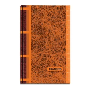 LIBRETA CLASICA 80HJS TRANSITO 202D ATADO DE 2 PZAS.