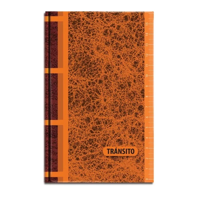 LIBRETA CLASICA 80HJS TRANSITO 202D ATADO DE 2 PZAS.