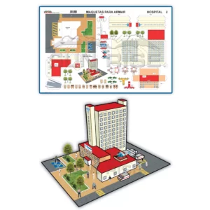 MAQUETA PARA ARMAR ATADO DE 5 PZAS.