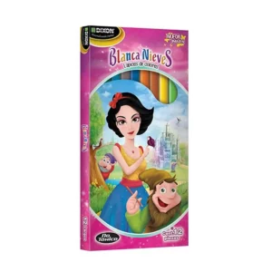 COLORES BLANCA NIEVES C/12 LARGOS 45074 ATADO DE 5 PZAS.