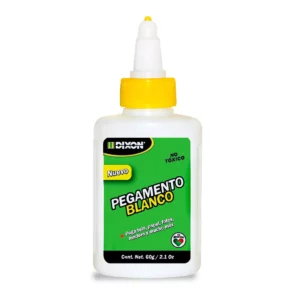 PEGAMENTO BLANCO DIXON 60GRS ATADO DE 12 PZAS.