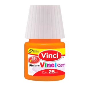 PINTURA CARTEL 25ML BERMELLON 54 ATADO DE 10 PZAS.