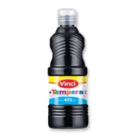 PINTURA TEMPERA 473ML NEGRO BUJIA ATADO DE 2 PZAS.