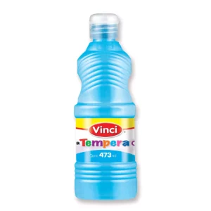 PINTURA TEMPERA 473ML AZUL PASTEL ATADO DE 2 PZAS.