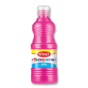 PINTURA TEMPERA 473ML FLUORESCENTE ROSA ATADO DE 2 PZAS.