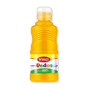 PINTURA PARA DEDOS LAV 237ML AMARILLO ATADO DE 2 PZAS.