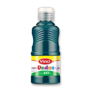 PINTURA PARA DEDOS LAV 237ML AZUL TURQUESA ATADO DE 2 PZAS.