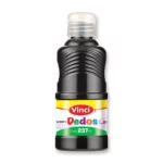 PINTURA PARA DEDOS LAV 237ML NEGRO ATADO DE 2 PZAS.