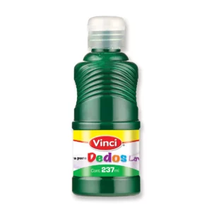 PINTURA PARA DEDOS LAV 237ML VERDE ATADO DE 2 PZAS.