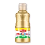 PINTURA PARA DEDOS METALICA 237ML ORO ATADO DE 2 PZAS.