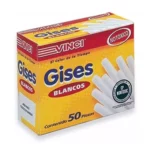 GIS MOLDEADO BLANCO VINCI C/50 2031 ATADO DE 3 PZAS.