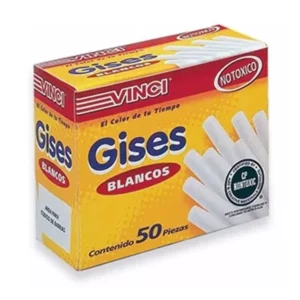 GIS MOLDEADO BLANCO VINCI C/50 2031 ATADO DE 3 PZAS.