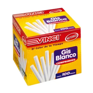 GIS COMPRIMIDO VINCI BLANCO C/100 68906 ATADO DE 2 PZAS.