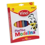 PLASTILINA DIXON CAJA CON 10 BARRITAS 2358 ATADO DE 10 PZAS.