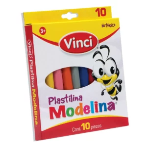 PLASTILINA DIXON CAJA CON 10 BARRITAS 2358 ATADO DE 10 PZAS.
